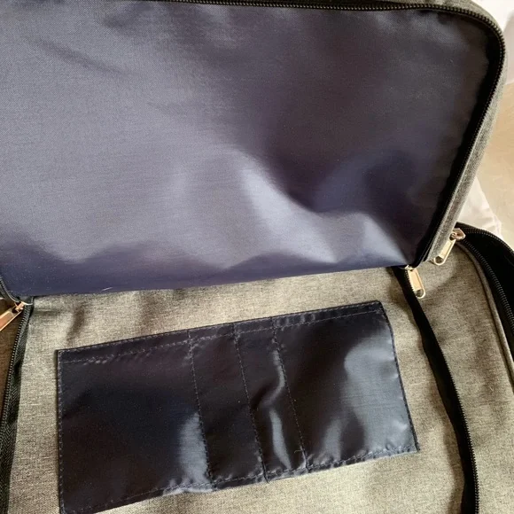 New Stylish gray travel bag/carry on